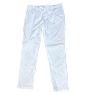 SuitSupply Porto Novo Cotton Stretch White Men's Chinos IT Size 52